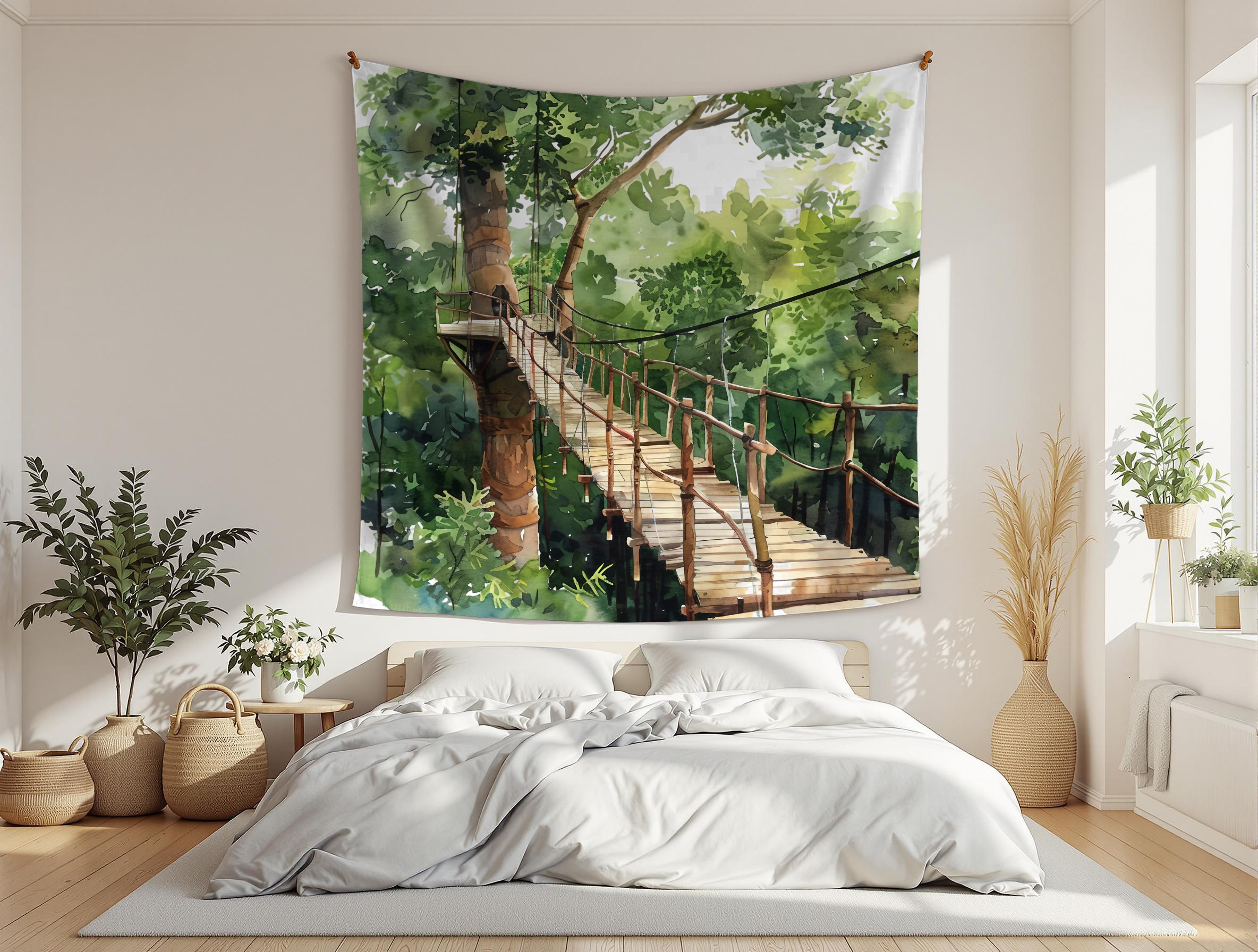 The Bridge Through the Forest – A Journey into Serenity
