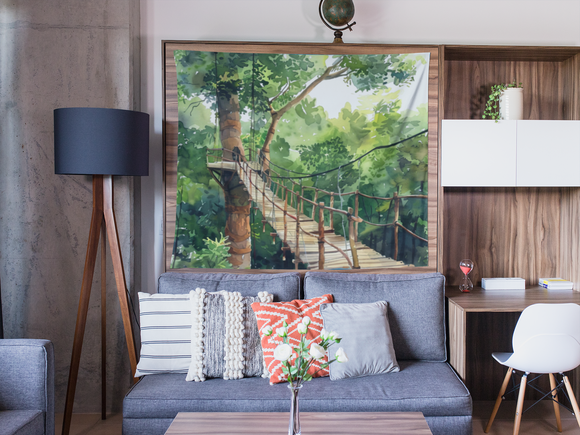 The Bridge Through the Forest – A Journey into Serenity
