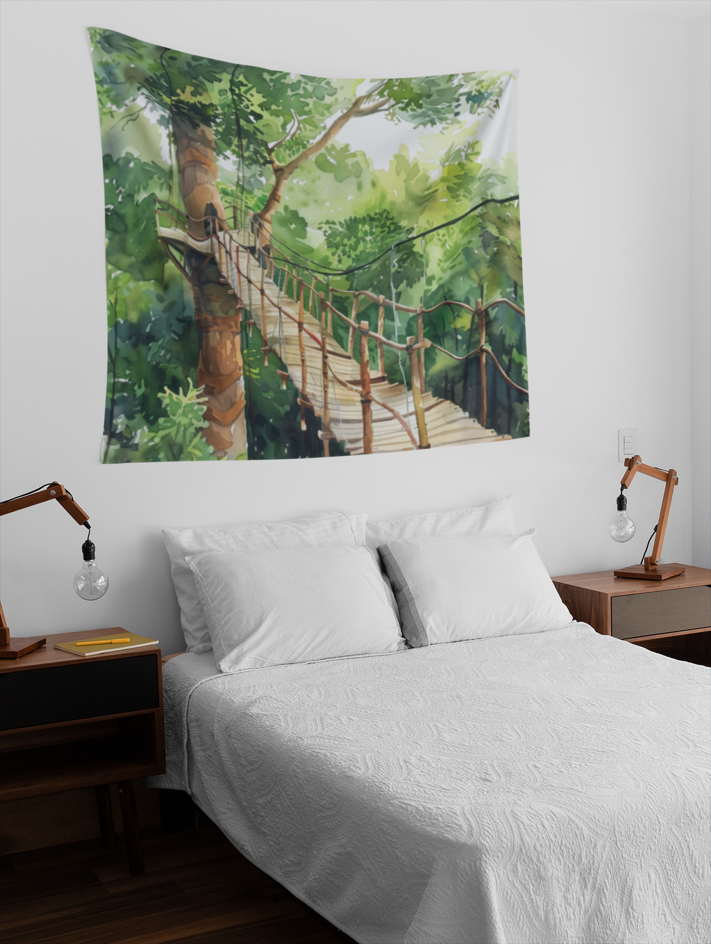 The Bridge Through the Forest – A Journey into Serenity